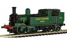 EFE Rail E85008 LSWR Adams 34 In Southern Malachite Green 'Newport'