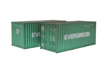 gaugemaster-da4f-028-056-20ft-containers-evergreen-twin-pack-weathered