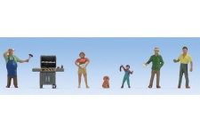 gaugemaster-noch-15593-bbq-party-figure-set