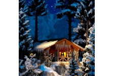golden-valley-busch-1085-wintery-cottage-kit-ho-scale