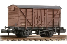 Graham Farish 373-701C BR 12T Ventilated Van Planked Sides BR Bauxite (Early)