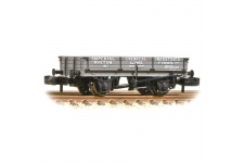 Graham Farish 377-500B 3 Plank Wagon ICI Buxton Lime Grey