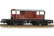 Graham Farish 377-876A SR 25T 'Queen Mary' Brake Van BR Bauxite (Late)