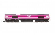 Hornby R3923 Ocean Network Express Class 66 Co-Co, 66587 As One We Can