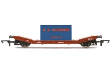 Hornby R60073 OO Gauge Lowmac A. A. Lucassen Freight Wagon