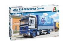 Italeri 03945 Volvo F16 Globetrotter Canvas with Tail Lift 1:24 Scale Model Truck Kit