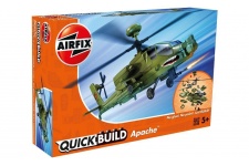Airfix J6004 Quick Build Apache Helicopter Model Aircraft Kit