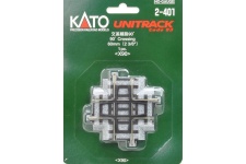 Kato 2-401 HO Gauge Unitrack (X90) Crossing 90 Degree