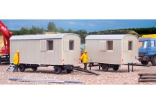 Kibri 10278 Construction Trailers (Pack of 2) HO / OO Scale Plastic KitExample Layout
