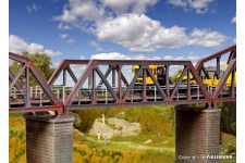 Kibri 39701 Single Track Steel Truss Bridge HO/OO Gauge Kit