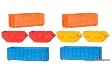 Kibri 38648 Skip Containers (Pack of 8)