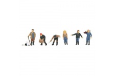 Bachmann Scenecraft 379-323 Modern Farmers 6 Figure Set - N Gauge