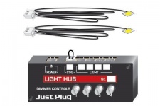 Woodland Scenics JP5700 Lights And Hub Set - Warm White For Just Plug Lighting System