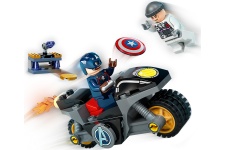 Lego 76189 Marvel Captain America And Hydra Face-Off Construction Set