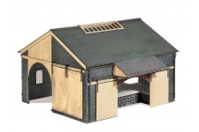 model railway plastic kit buildings
