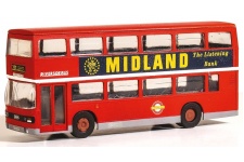 Model Scene 5501 Leyland Olympian Double Decker Bus OO Gauge Plastic Kit