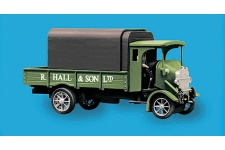 Modelscene 5135 Hall and Sons Livery Thornycroft PB 4 ton Lorry OO Gauge Plastic Kit