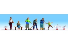 Noch 15629 OO / HO Gauge Figures Set - Farmers (set of 6)