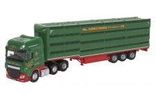 Oxford Diecast 76DXF003 Daf XF Houghton Parkhouse William Armstrong Livestock Trailer