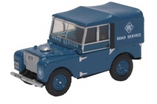 Oxford Diecast 76LAN180006 Land Rover Series I 80 Hard Top RAC