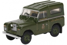 Oxford Diecast 76LR2S005 Land Rover Series II SWB Hard Back Civil Defence