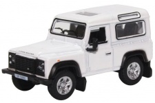 oxford-diecast-76lrdf012-land-rover-defender-90-station-wagon-white-hk-reg