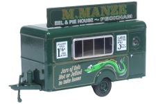 Oxford Diecast 76TR018 Mobile Trailer M.Manze Jellied Eels