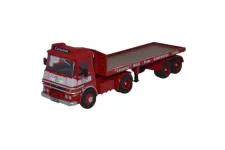 oxford-haulage-76lv002-erf-lv-flatbed-trailer-carnation-milk-oo-gauge