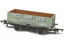 Oxford Rail OR76MW5005 5 Plank Wagon ICI (Lime) Ltd Buxton 