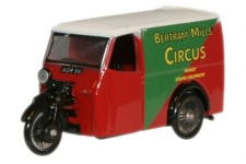 Oxford Diecast 76TV001 Bertram Mills Tricycle Van