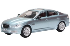 Oxford Diecast 76xf006 Jaguar XF Crystal Blue