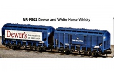 Peco NR-P502 Whisky Grain Hoppers – Dewars And White Horse Whisky