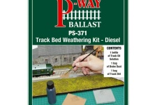 Peco PS-371 Track Bed Weathering Kit - Diesel