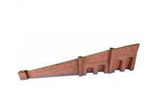 Metcalfe PN148 Tapered Red Brick Retaining Wall N Gauge Card Kit