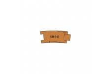 Proses CB-643 Pre-Cut Cork Bed For R643 Curve Track (Pack of 10)