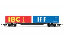 Hornby R6425 RailRoad Container Bogie Wagon with 2 x 30ft Containers