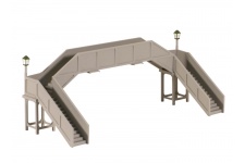 Ratio 517 Concrete Footbridge Kit