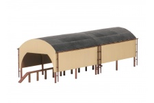 Ratio 231 Carriage Shed N Gauge Kit