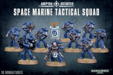 Warhammer 48-07 Space Marine Tactical Squad