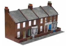 Superquick SQC06 Four Red Brick Terraced Fronts