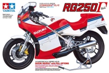 Tamiya 14029 Suzuki RG250 With Full Options 1:12 Scale Plastic Model Bike Kit