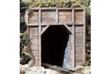 Woodland Scenics C1154 Single Track N Scale Tunnel Portals - Timber