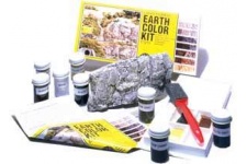 Woodland Scenics WC1215 Earth Colour Kit 8 Colours Applicator And Palette
