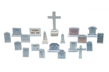 Woodland Scenics WD201 20 Tombstones