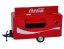 Oxford Diecast 76TR015CC Mobile Trailer Coca Cola 1:76 Scale Diecast Model