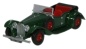 Oxford Diecast 76ALV004 Alvis Speed Twenty Cross & Ellis British Racing Green
