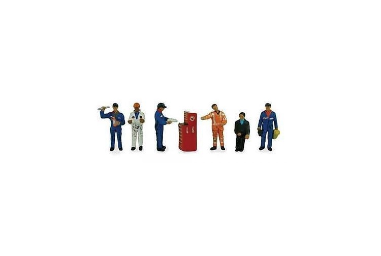 Bachmann Scenecraft 36-051 Traction Maintenance Depot Workers (Pack of 6)