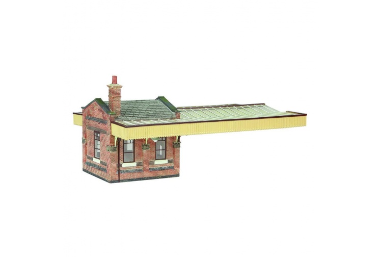 Bachmann Scenecraft 44-117B Great Central Station Booking Office and Canopy