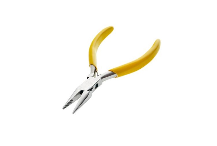 Expo Tools 75559 Snipe Nose Plier with Serrated Jaws