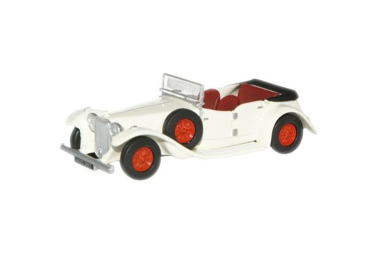 Oxford Diecast 76ALV003 Cream Alvis Speed Twenty